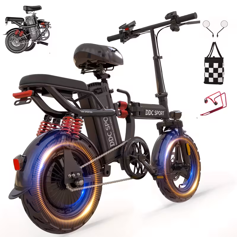 700W Folding E-Bike for Adults