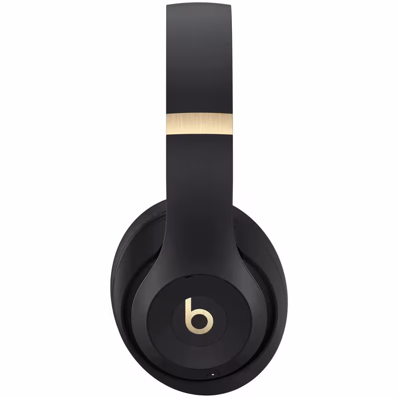 Beats Studio Pro Bluetooth Wireless Noise Cancellation Headphones - Black and Gold