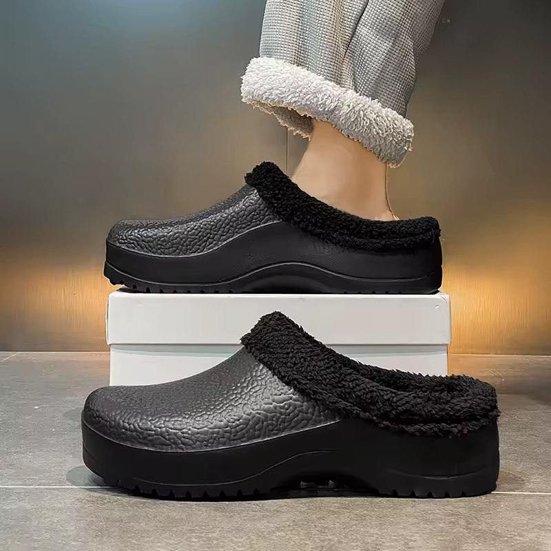  Men's Warm Slippers Cotton Slippers