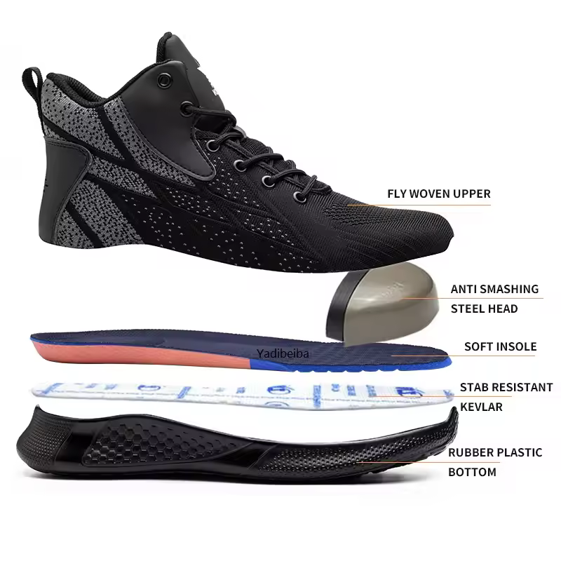 Work Boots Steel Toe Safe