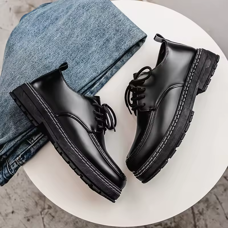 New Men's Leather Shoes 