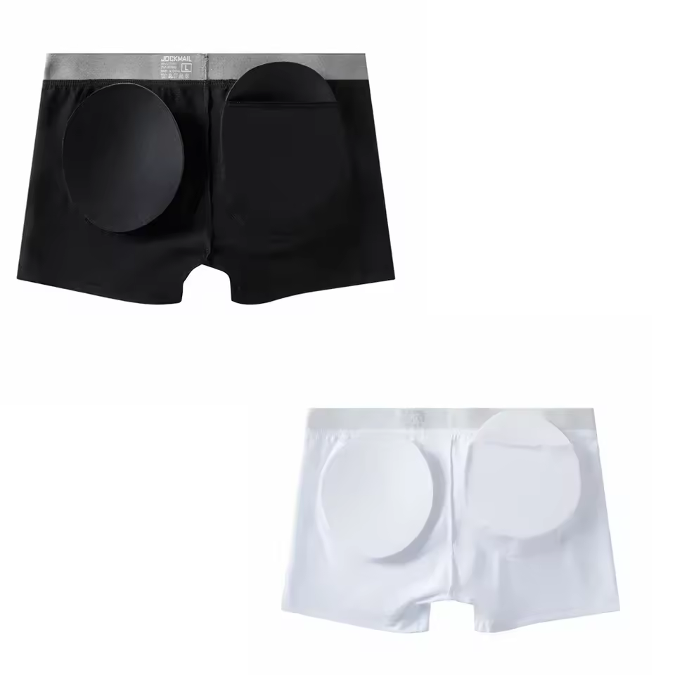  Men Underwear Sexy Butt Lifter Enlarge Pad Underpants 