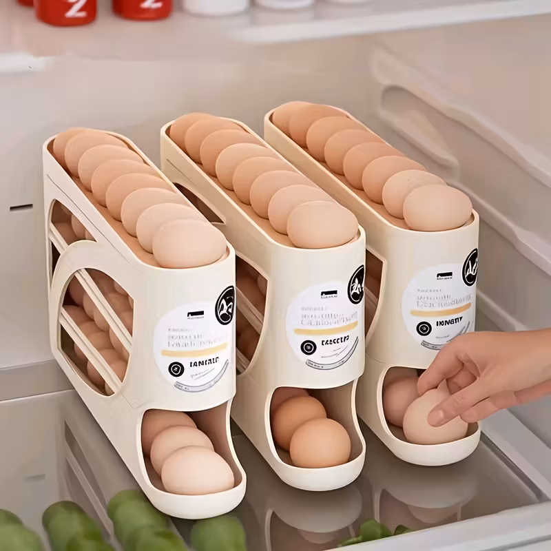 Rolling eggs holders 