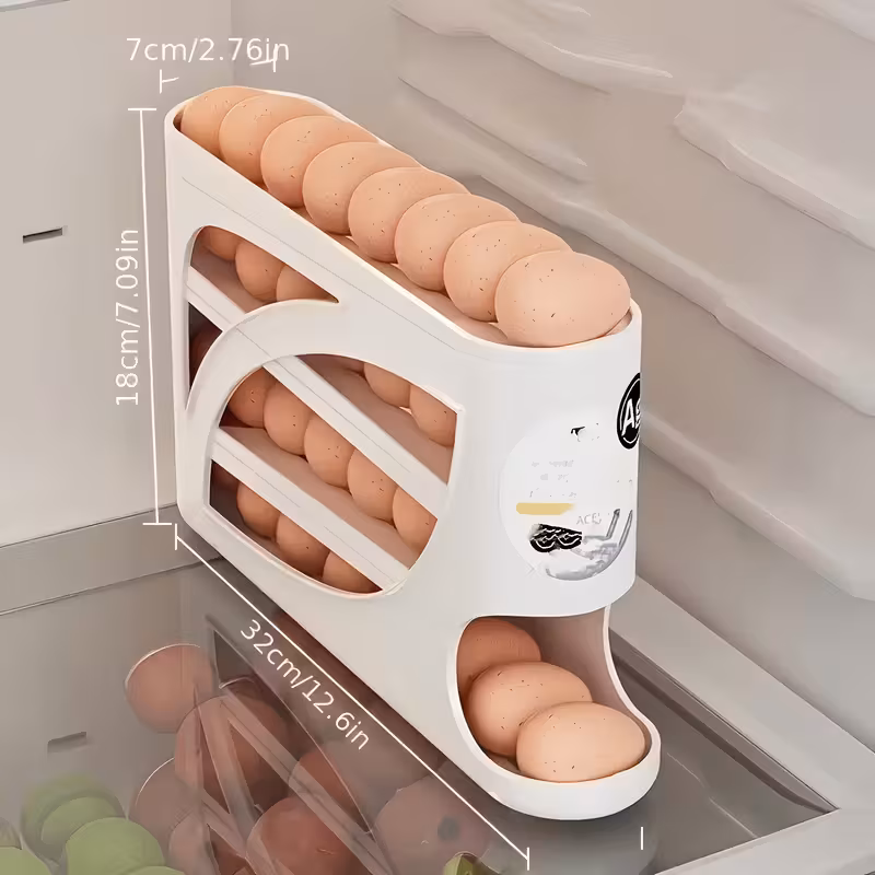 Rolling eggs holders 