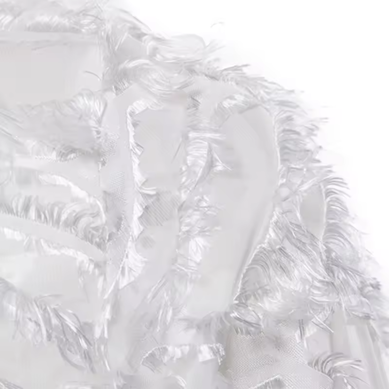  Fashion Feather Embroidery Shirt Tops for Men 